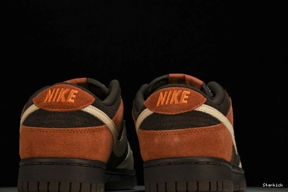 Low Dunk Panda  FV0305-200 Nike Red 0905